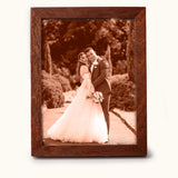 Personalized Leather Photo for 3rd Anniversary