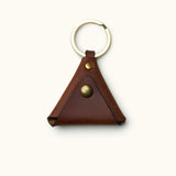 Guitar Pick Holder Triangle Shape | Vintage Brown