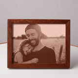 Personalized Leather Photo for Dad