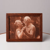 Personalized Leather Photo for Parents