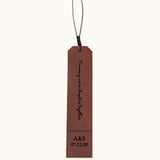 Leather Bookmark