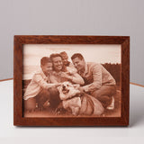 Personalized Leather Photo for Pets