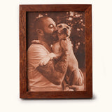 Personalized Leather Photo for Pets