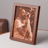 Personalized Leather Photo for Pets